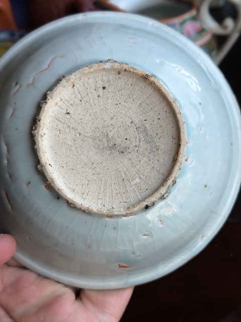 古玩陶瓷青花蘭花洗拍賣,當(dāng)前價格868元