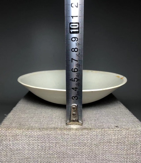 古玩陶瓷青白釉雙魚盤真品鑒賞圖