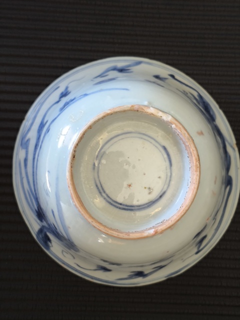 古玩陶瓷青花龍鳳呈祥碗拍賣,當前價格668元