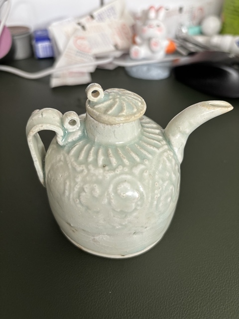 古玩陶瓷宋代影青執(zhí)壺真品鑒賞圖