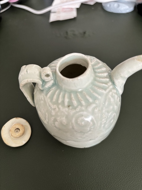 古玩陶瓷宋代影青執(zhí)壺真品鑒賞圖