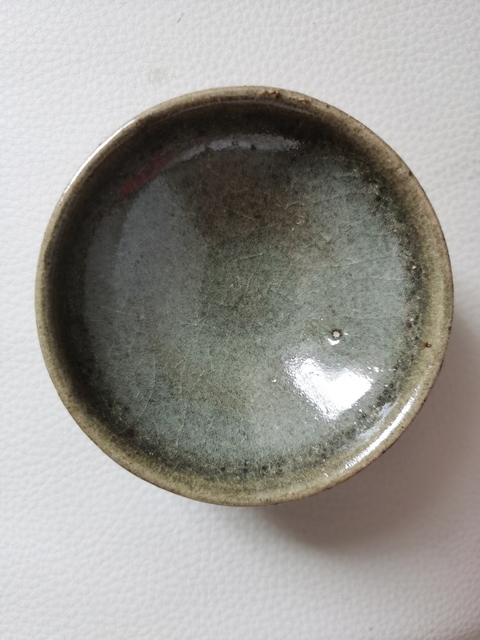 古玩陶瓷元代地方窯口鈞窯碗真品鑒賞圖