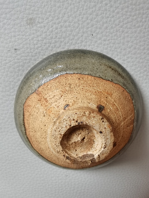 古玩陶瓷元代地方窯口鈞窯碗真品鑒賞圖