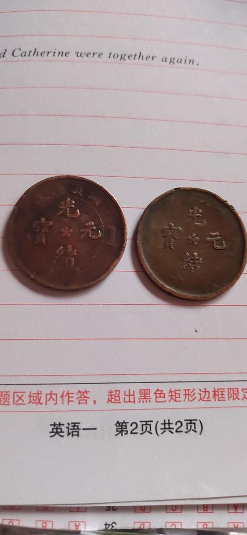 古玩錢幣湖北省造光緒元寶真品鑒賞圖