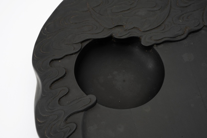 古玩雜項云紋硯真品鑒賞圖