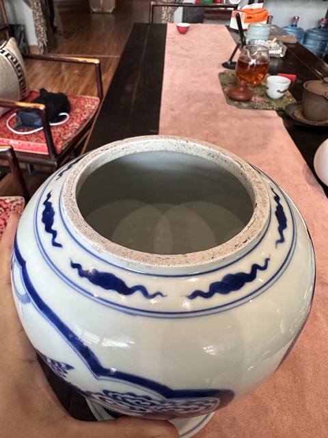 古玩陶瓷康熙鳳尾尊標本真品鑒賞圖
