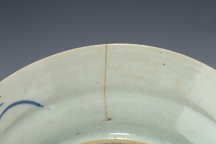 古玩陶瓷清康熙·青花提籃花卉紋盤
真品鑒賞圖