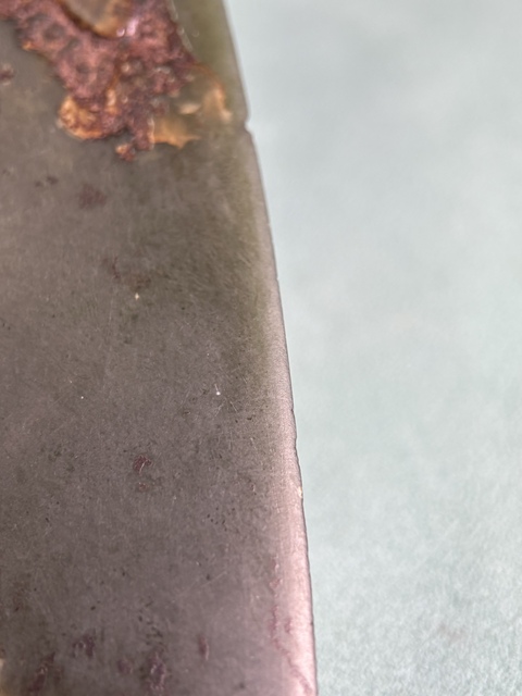 古玩玉器紅山玉刀拍賣,當前價格22600元