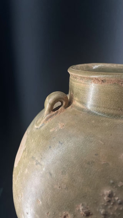 古玩陶瓷青瓷雙系罐(壺)真品鑒賞圖
