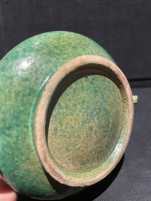 古玩陶瓷綠釉爐拍賣，當前價格8000元