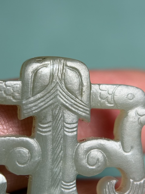 古玩玉器秦代龍佩拍賣，當前價格16800元