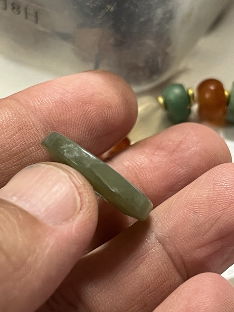 古玩玉器玉玦真品鑒賞圖