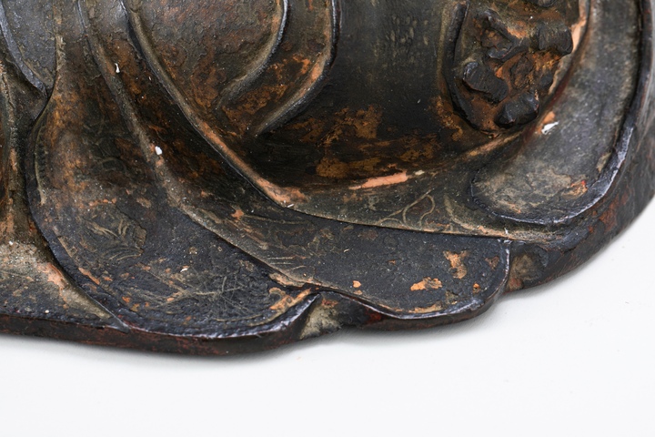 古玩銅器明代帶罐彌勒佛真品鑒賞圖
