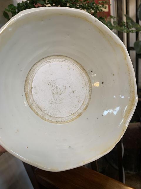 古玩陶瓷白釉八方盤拍賣，當前價格1800元