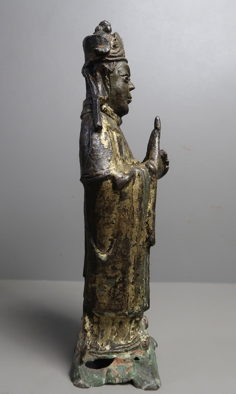 古玩銅器造像真品鑒賞圖