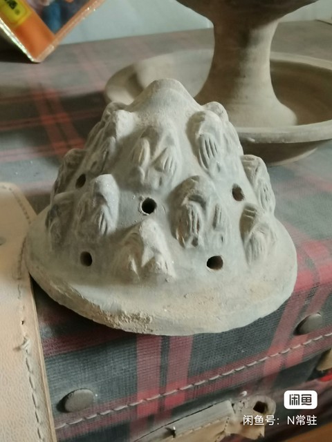 古玩陶瓷博山熏真品鑒賞圖