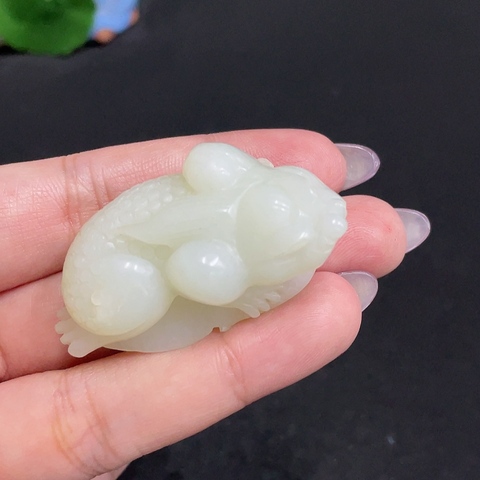 古玩玉器和田玉掛件真品鑒賞圖