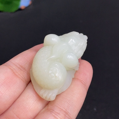 古玩玉器和田玉掛件真品鑒賞圖