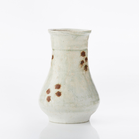 古玩陶瓷影青釉點彩瓶真品鑒賞圖