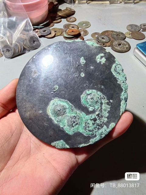 古玩銅器銅鏡真品鑒賞圖