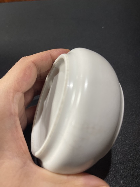 古玩陶瓷白釉洗真品鑒賞圖