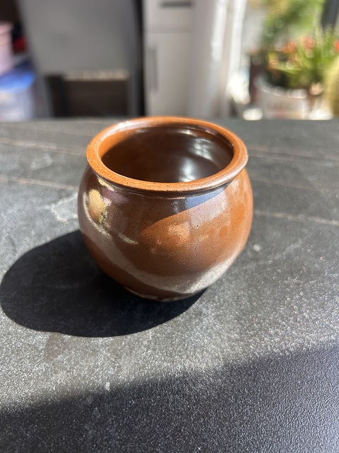 古玩陶瓷紅耀州水丞真品鑒賞圖