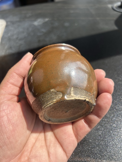 古玩陶瓷紅耀州水丞真品鑒賞圖