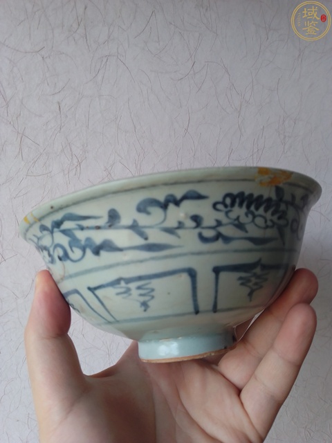 古玩陶瓷[元青花]花卉紋撇口碗拍賣，當前價格36800元
