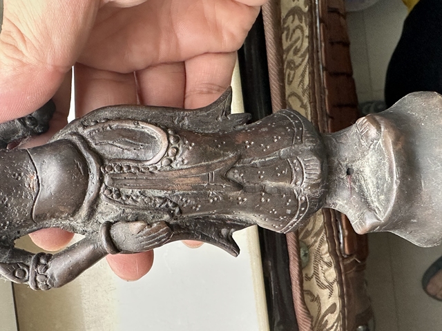 古玩雜項(xiàng)銅造像真品鑒賞圖