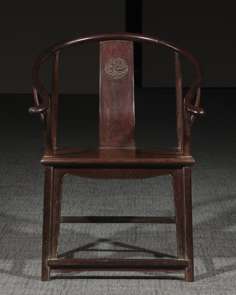 古玩雜項圈椅桌子真品鑒賞圖