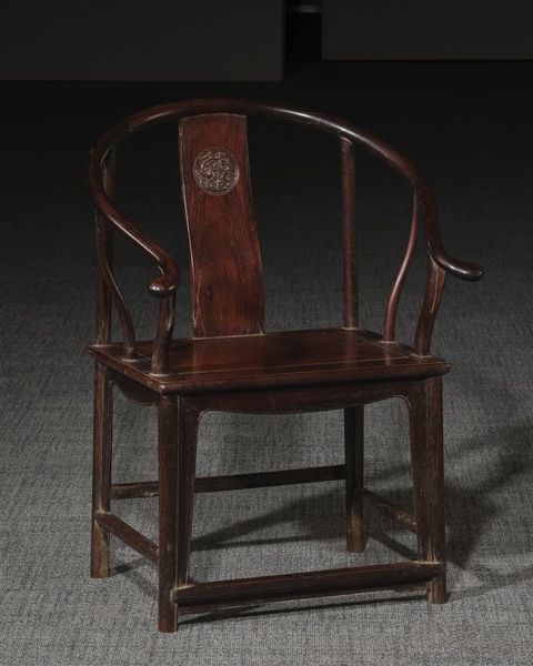 古玩雜項圈椅桌子真品鑒賞圖