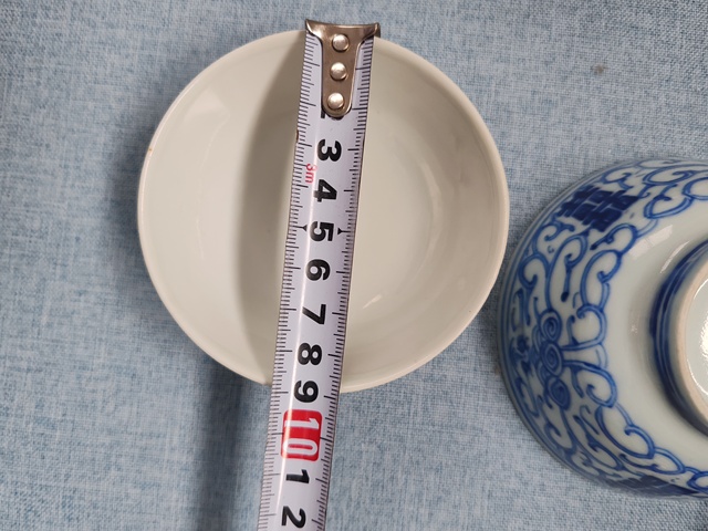 古玩陶瓷粉彩福壽紋碗真品鑒賞圖