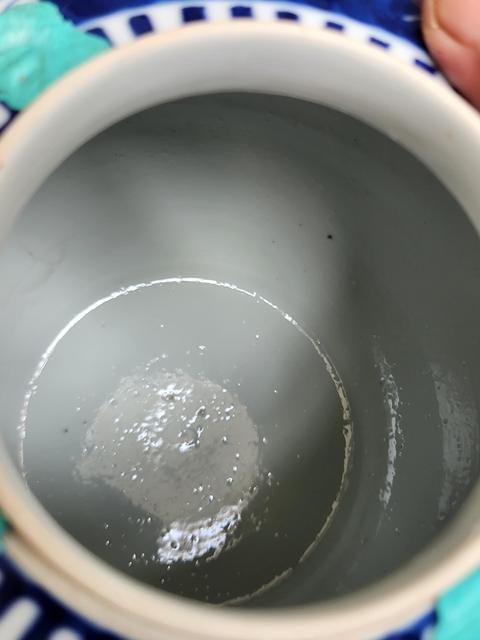 古玩陶瓷光緒青花罐真品鑒賞圖