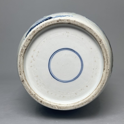 古玩陶瓷清光緒 劉海戲金蟾棒槌瓶真品鑒賞圖