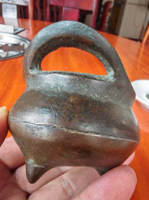 古玩銅器銅爐真品鑒賞圖