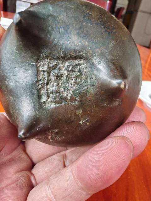 古玩銅器銅爐真品鑒賞圖