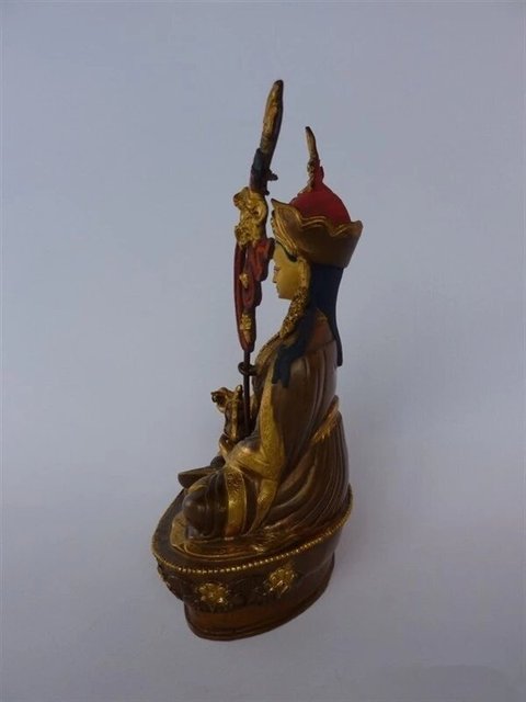 古玩銅器蓮花生大師真品鑒賞圖