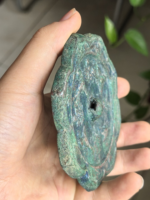古玩銅器銅鏡真品鑒賞圖