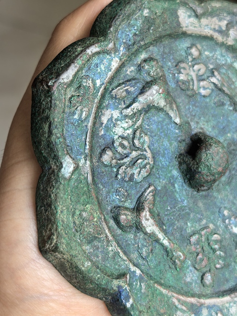 古玩銅器銅鏡真品鑒賞圖