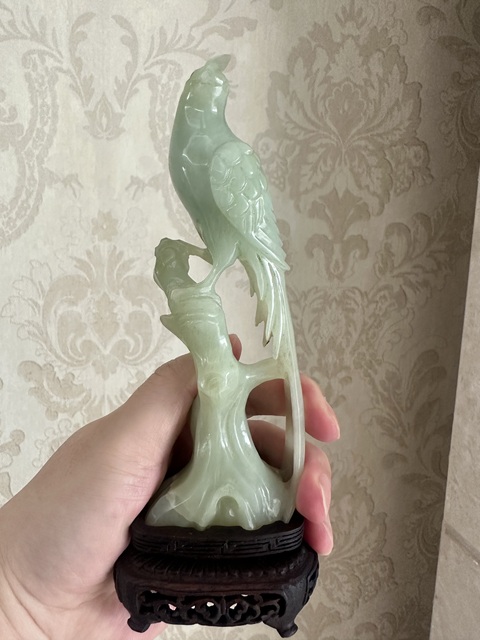 古玩雜項翡翠擺件真品鑒賞圖