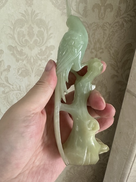 古玩雜項翡翠擺件真品鑒賞圖