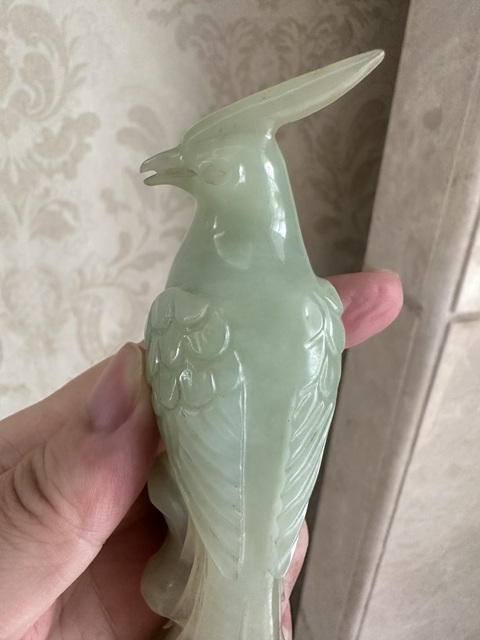 古玩雜項翡翠擺件真品鑒賞圖