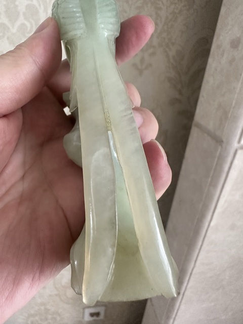 古玩雜項翡翠擺件真品鑒賞圖