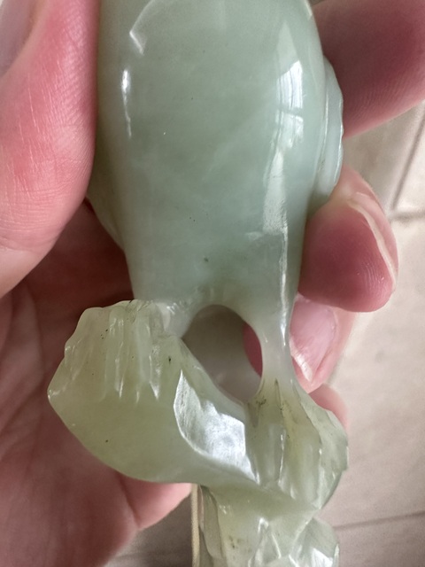 古玩雜項翡翠擺件真品鑒賞圖