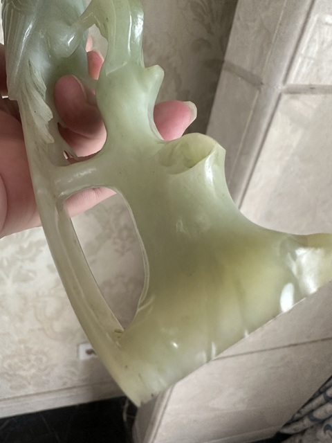 古玩雜項翡翠擺件真品鑒賞圖
