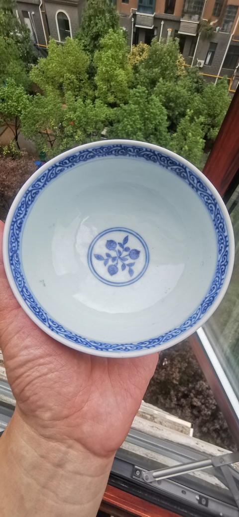 古玩陶瓷青花碗真品鑒賞圖