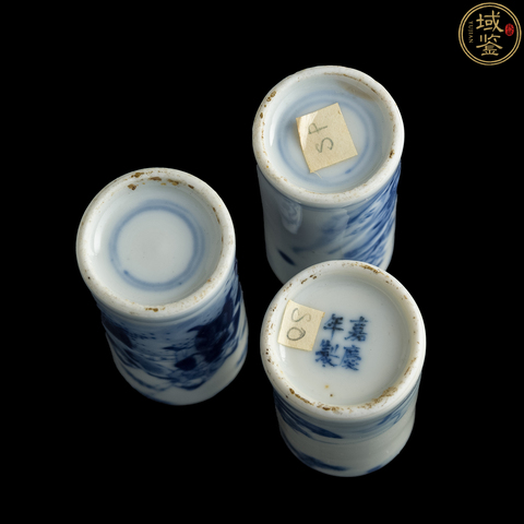 古玩陶瓷清晚期人物故事紋鼻煙壺一組真品鑒賞圖