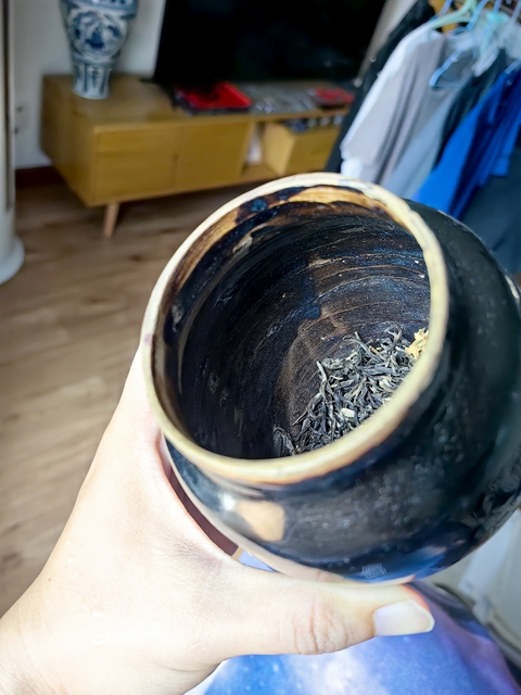 古玩陶瓷黑釉罐真品鑒賞圖