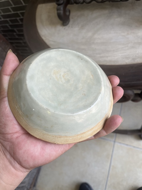 古玩陶瓷青白釉雙魚洗真品鑒賞圖