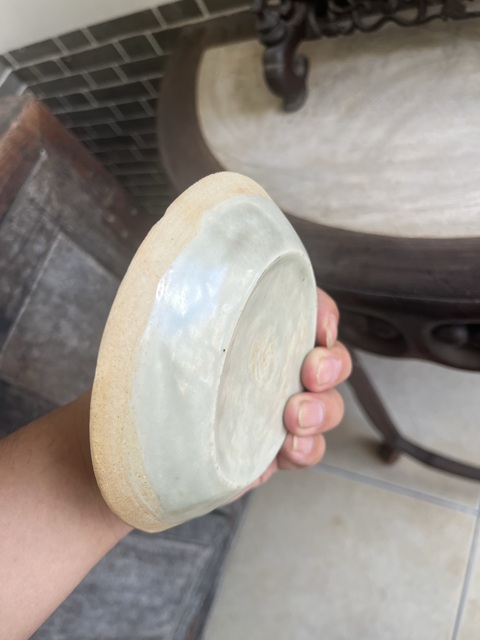 古玩陶瓷青白釉雙魚洗真品鑒賞圖